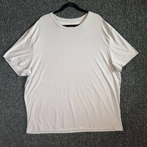 Fox + Badger Men's Size XXL Gray Short Sleeve Crew‎ Neck T-Shirt Recycled Blend